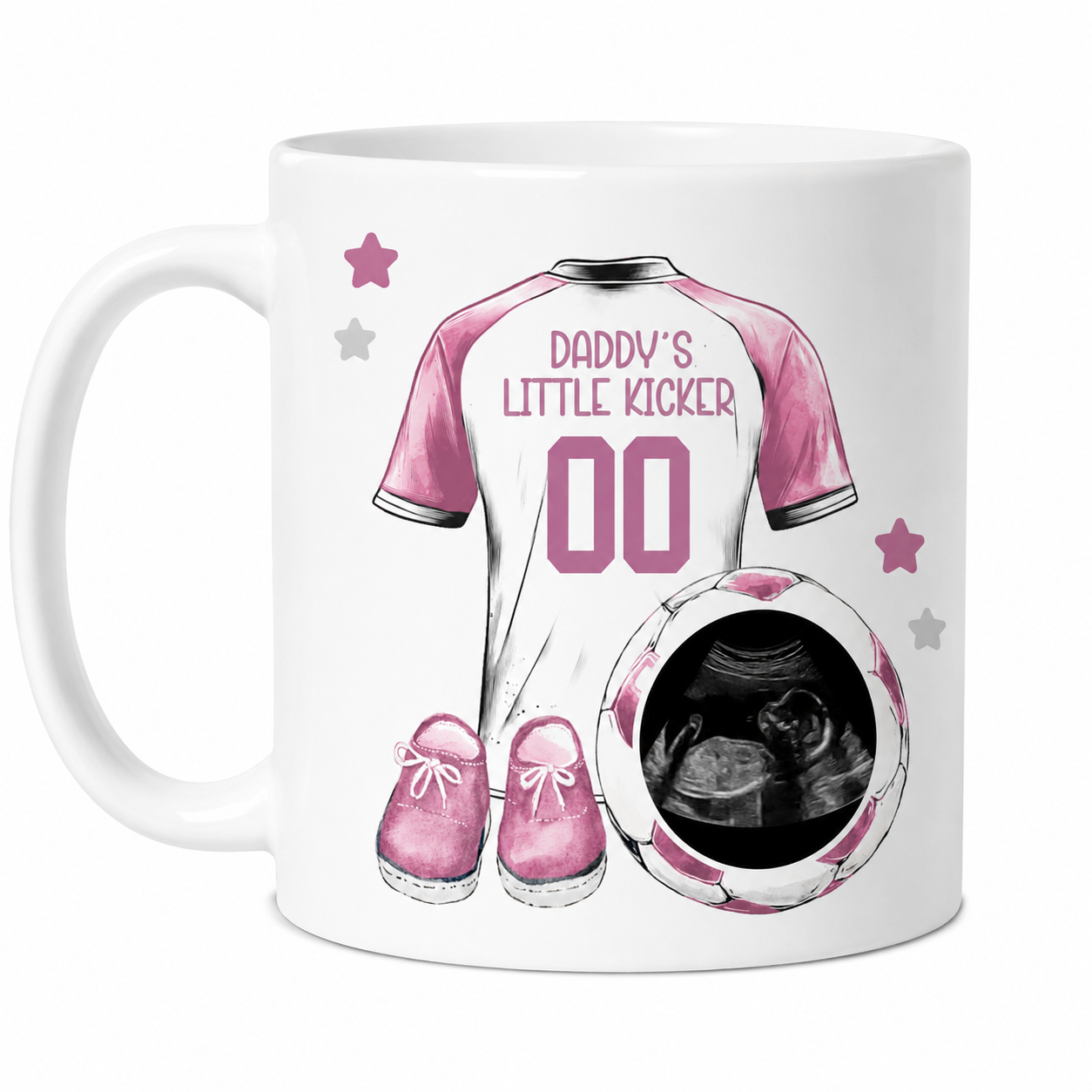 Personalised Daddy’s Little Kicker Mug
