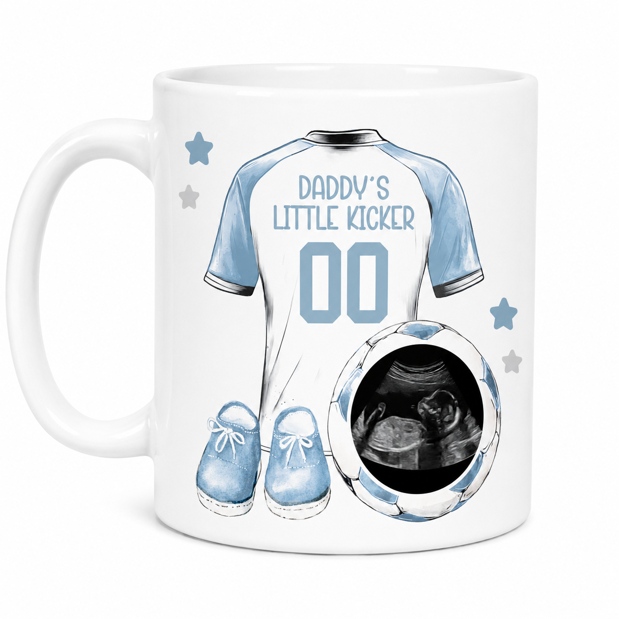 Personalised Daddy’s Little Kicker Mug